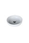 Hermia Juego de 2 Cuencos de Porcelana Blanco y Negro 15 cm